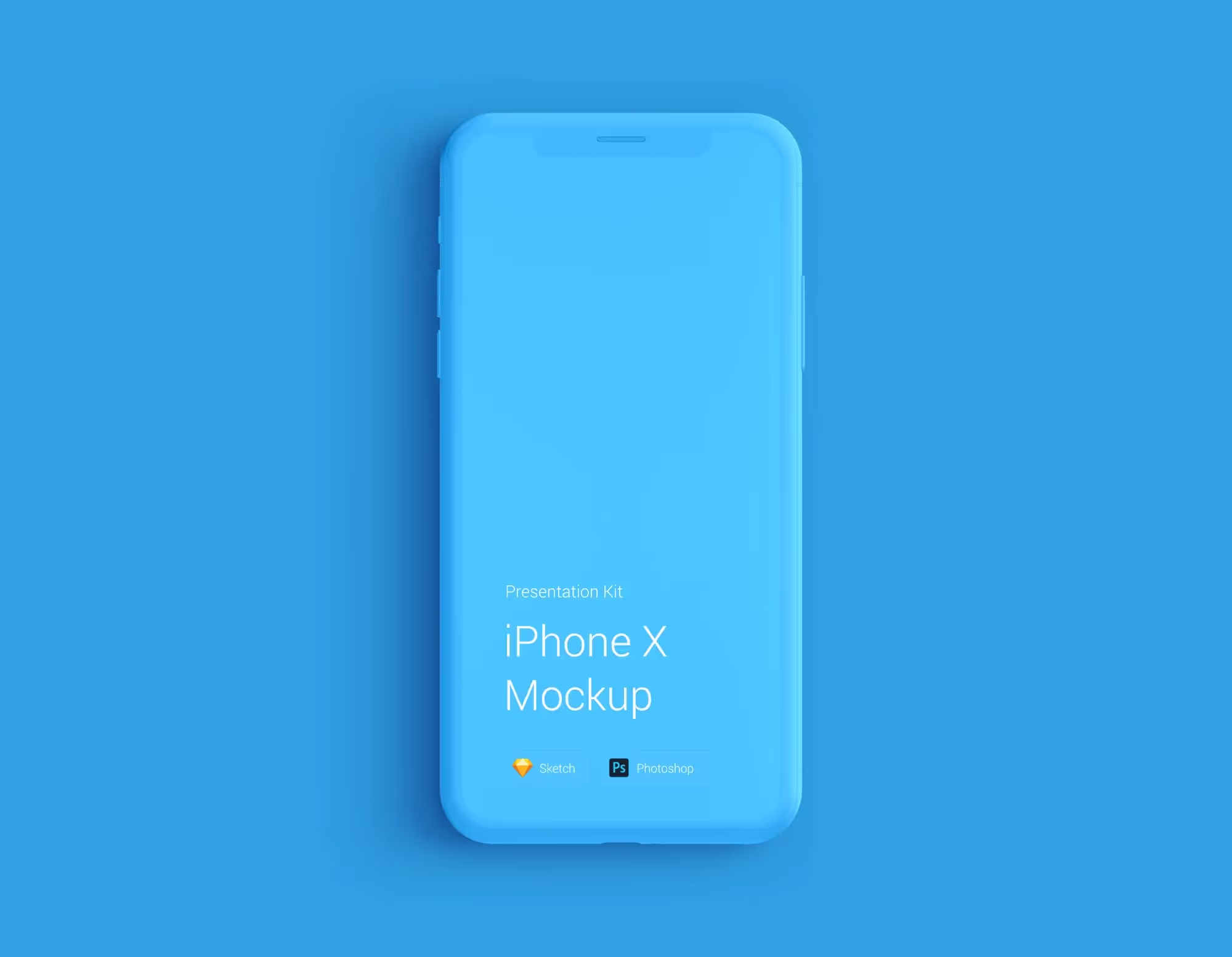 iPhone X Mockup, Changeable Materials | Premium Download Ready
