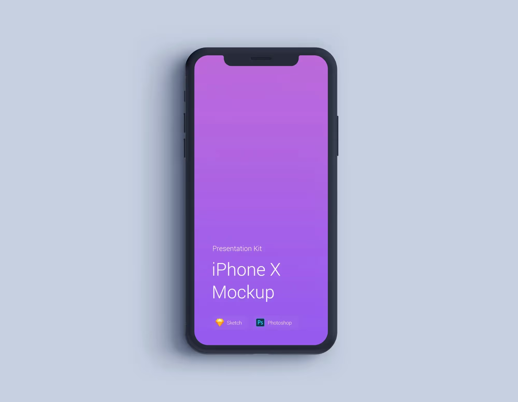 iPhone X Mockup, Changeable Materials | Commercial License Ready