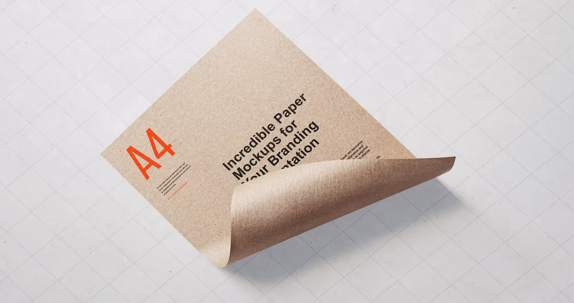 Branding Paper Mockup [PSD] | Pro Designer Pack