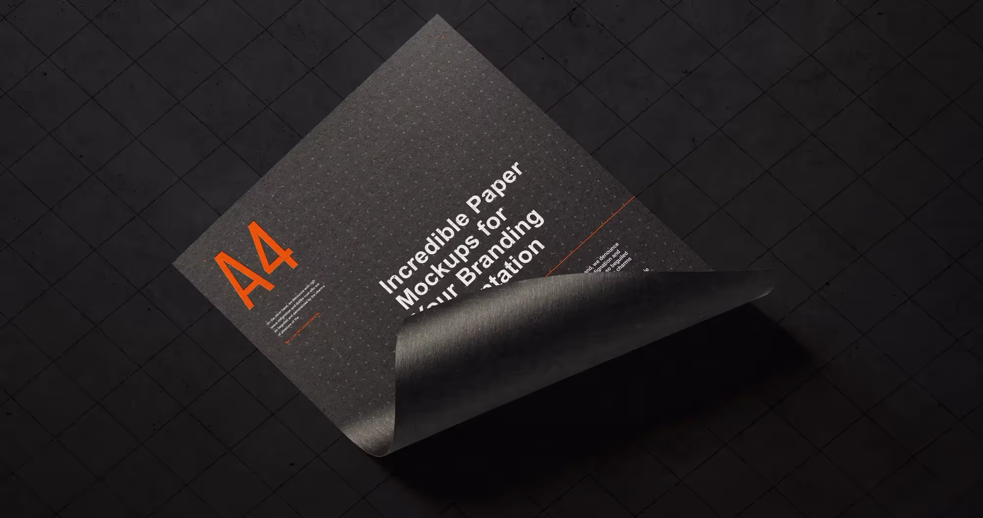 Branding Paper Mockup [PSD] | Best Seller Template
