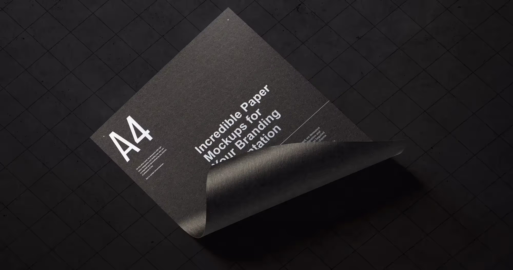 Branding Paper Mockup [PSD] | Professional Template
