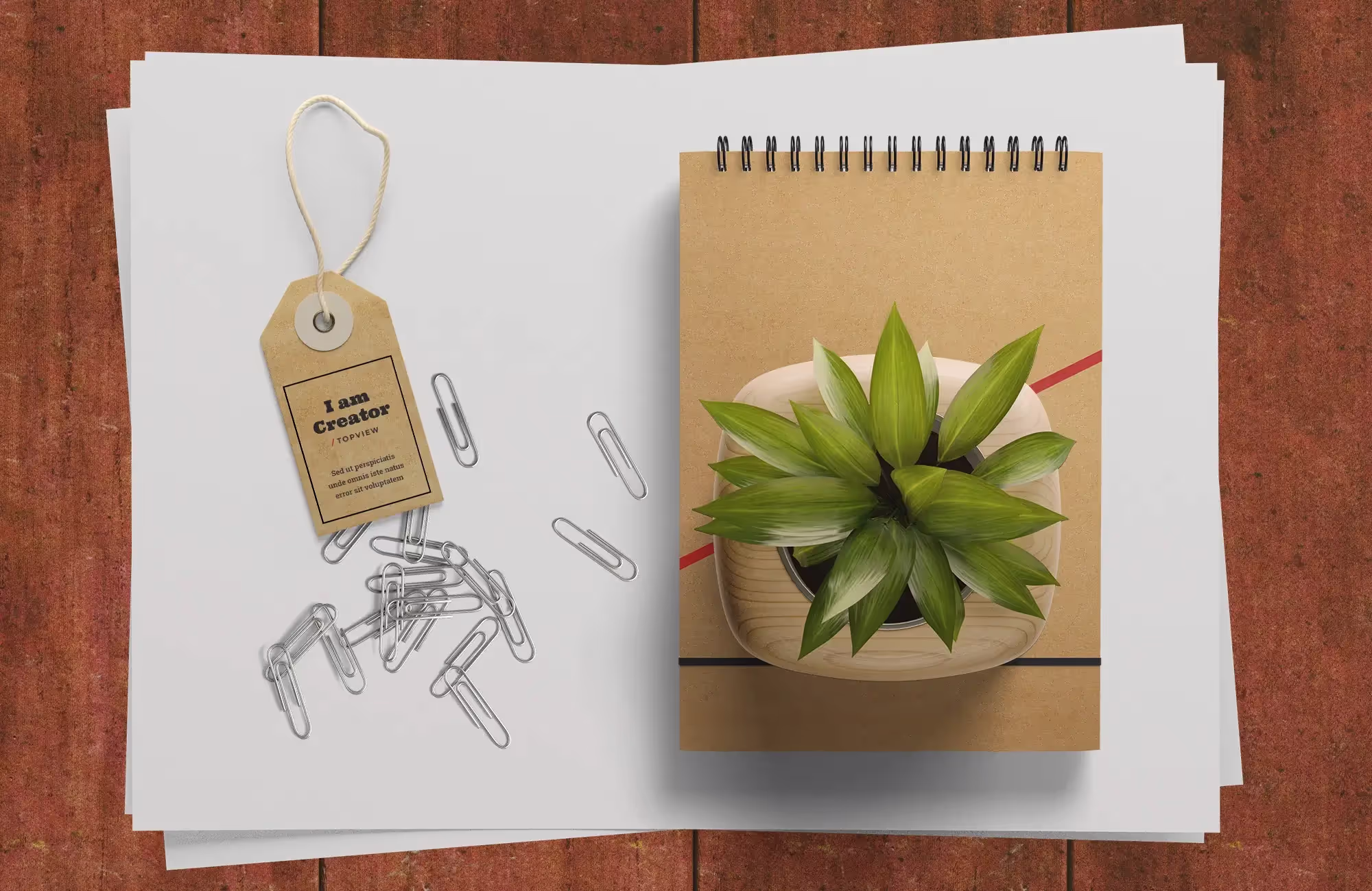 Presenting Mockup Scene | High Quality Asset