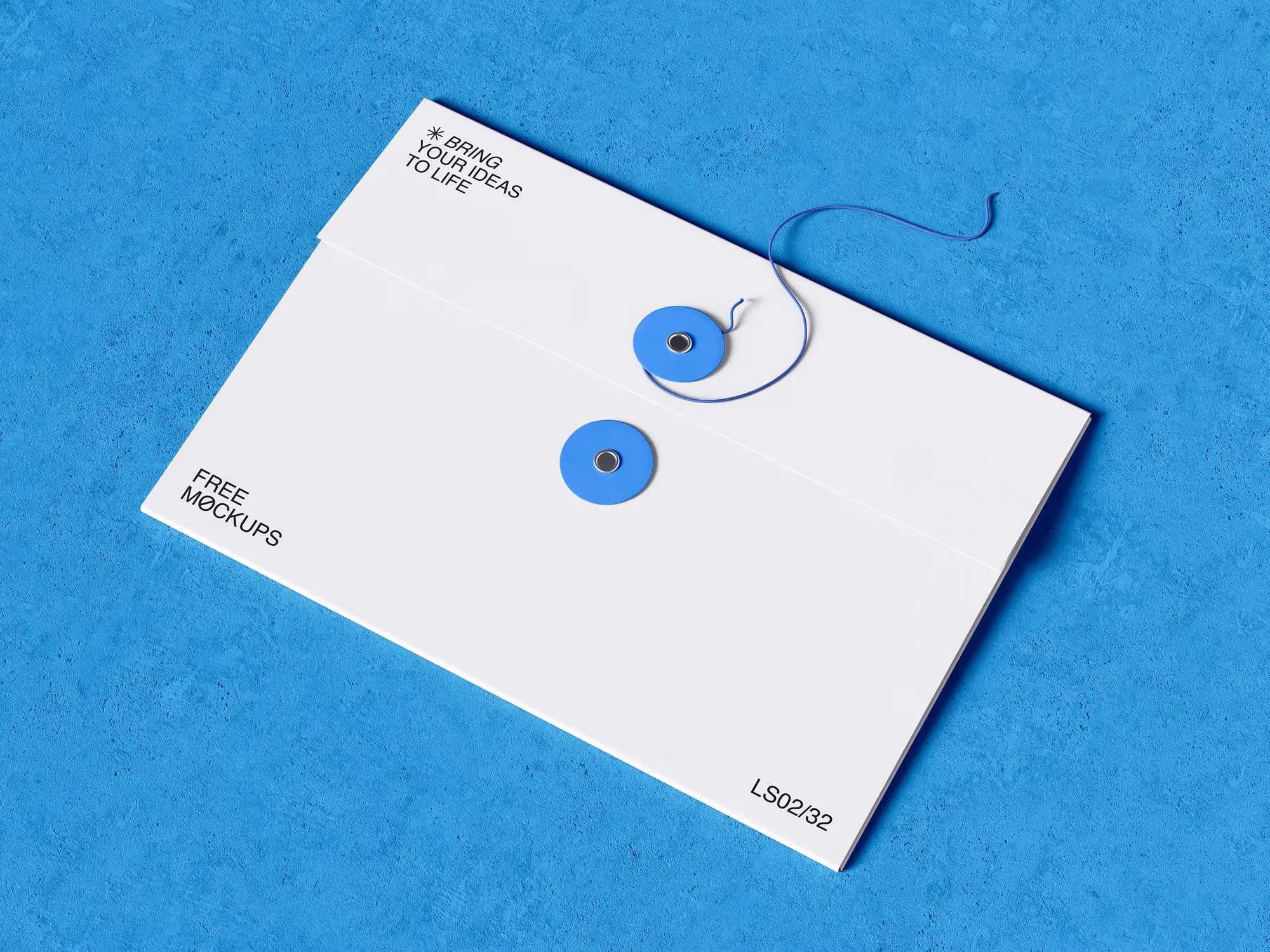 Free String Tie Envelope Mockup | Pro Design Resource