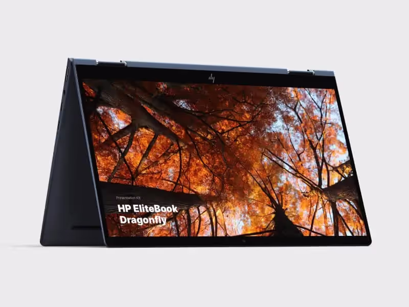 Free HP Elitebook Dragonfly Mockup