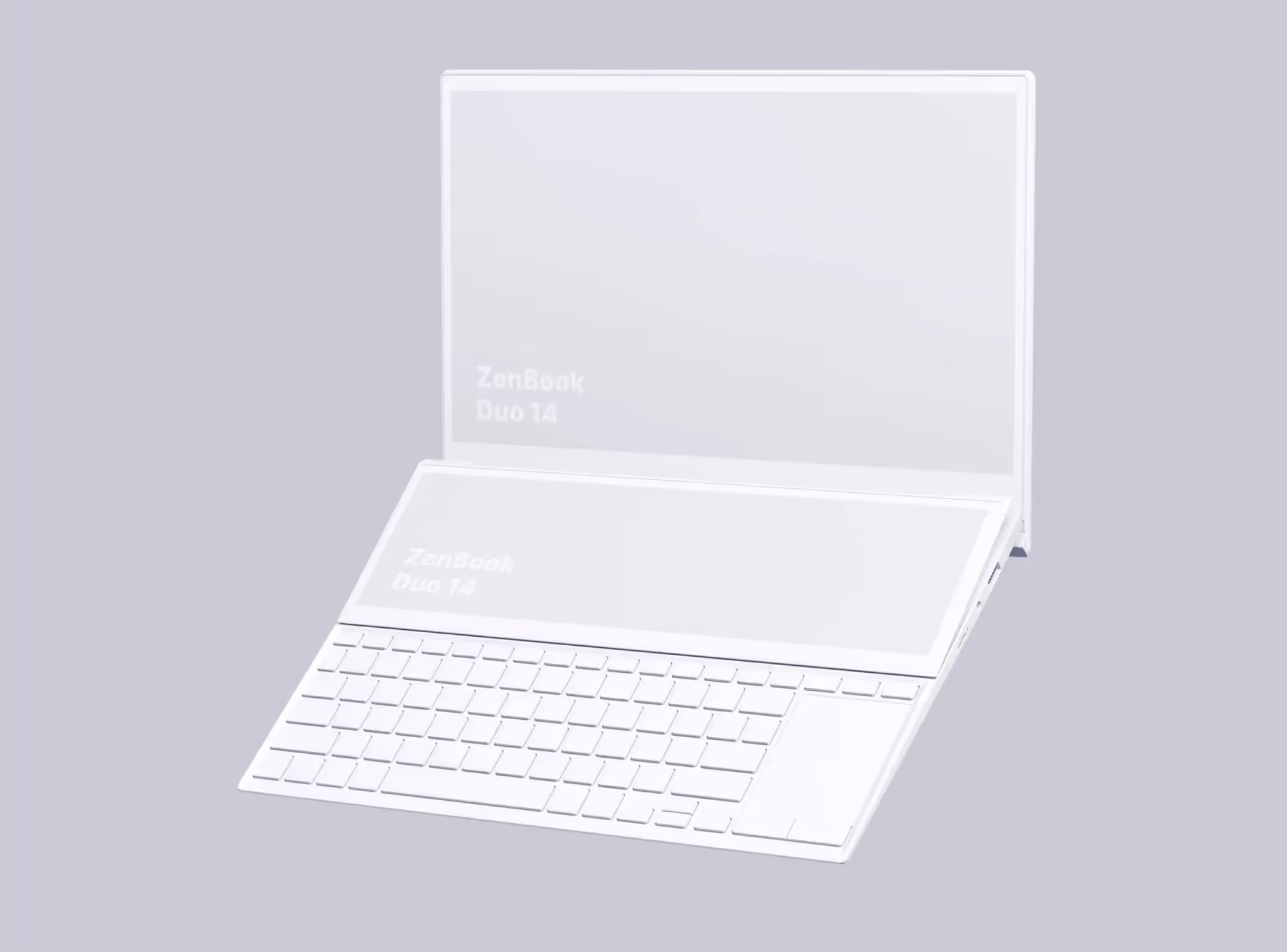 Free Zenbook Duo 14 Mockup | Full Resolution File