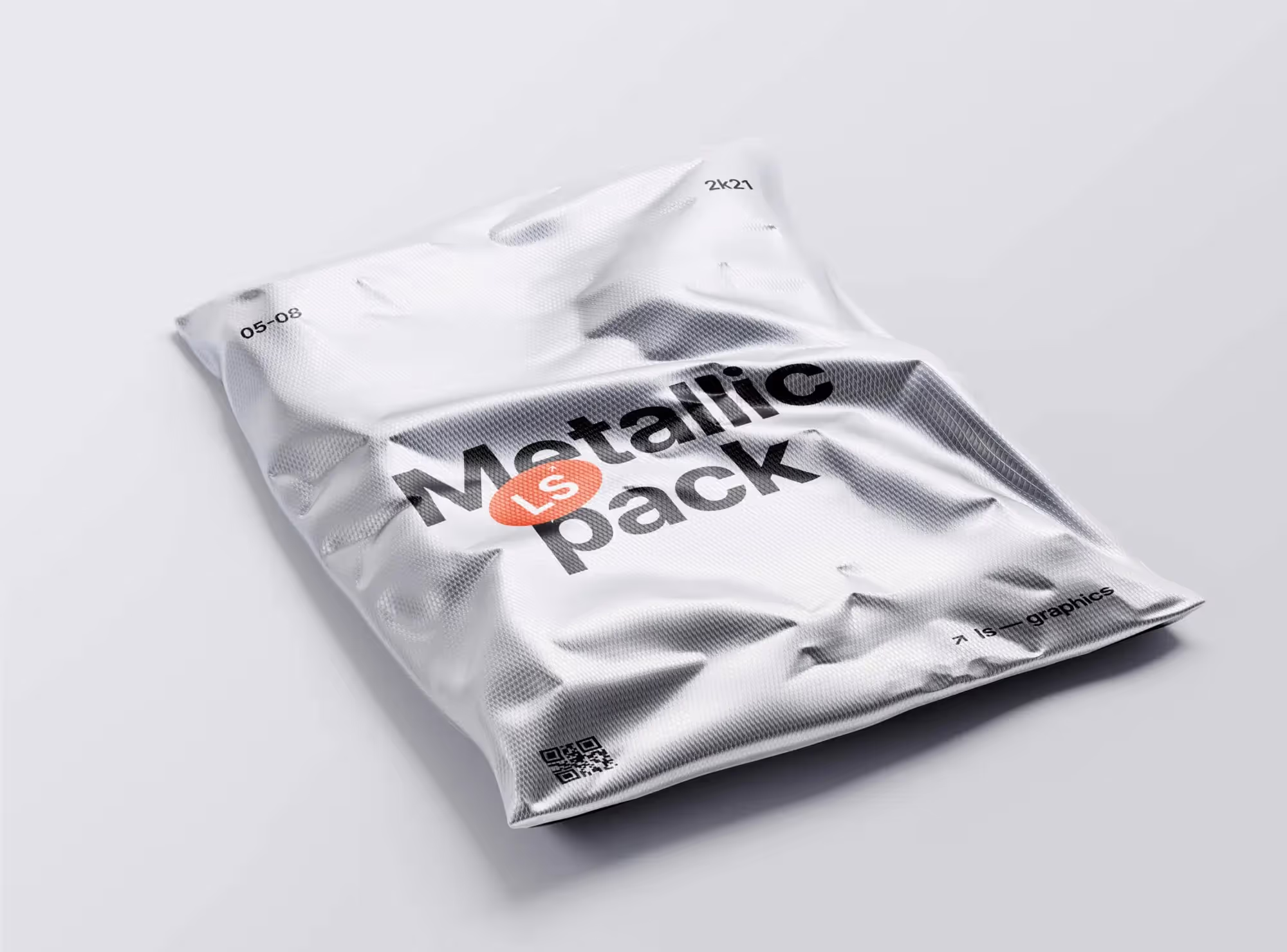 Free Metallic Package Mockup | Pro Design Resource