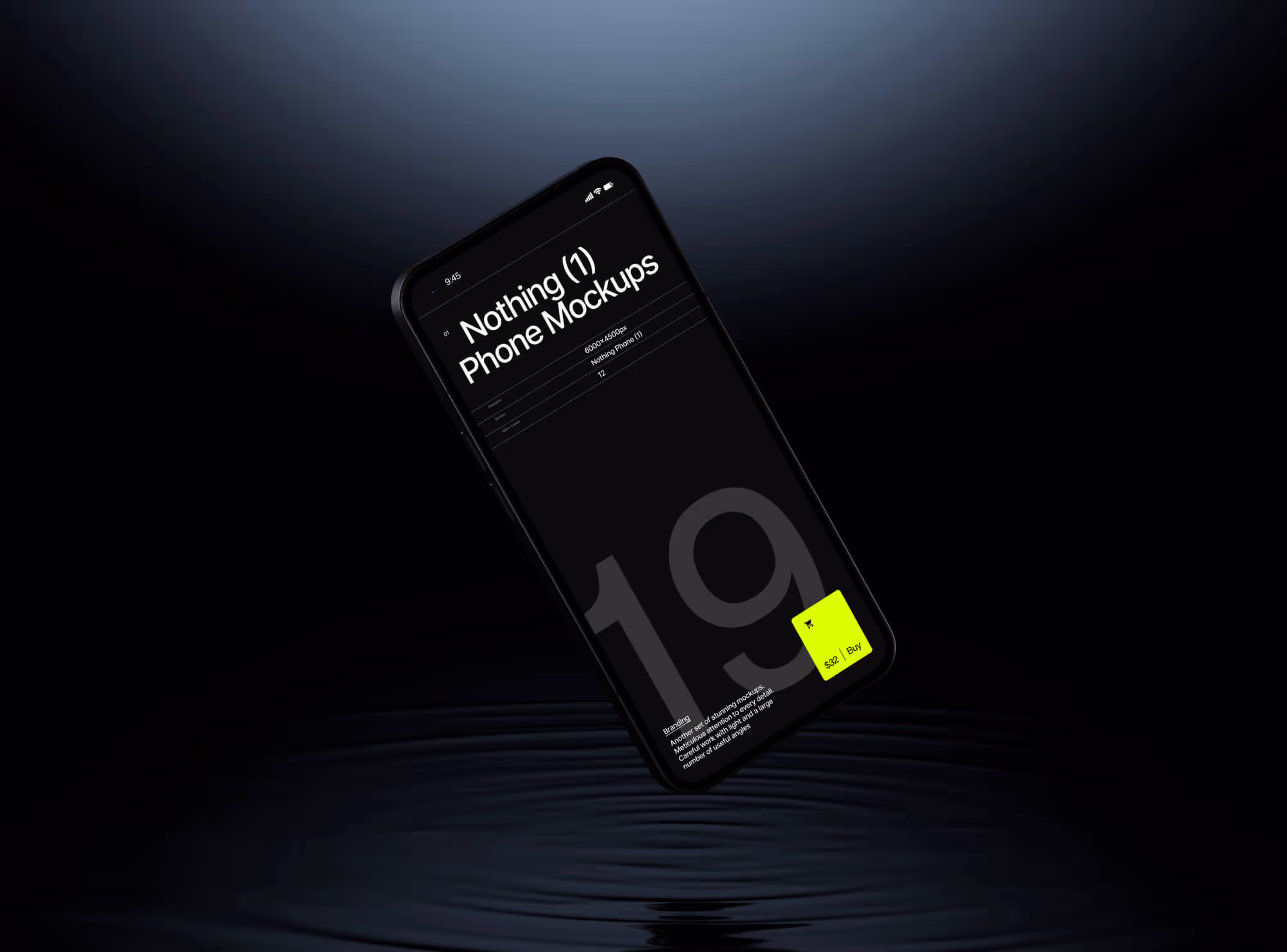 Free C-Mockup: Nothing Phone (1) | Download at ls.graphics