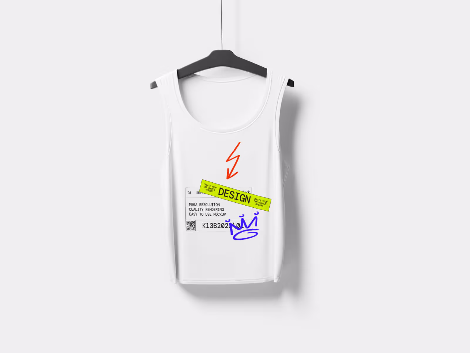 Free Realistic T-Shirt Mockup