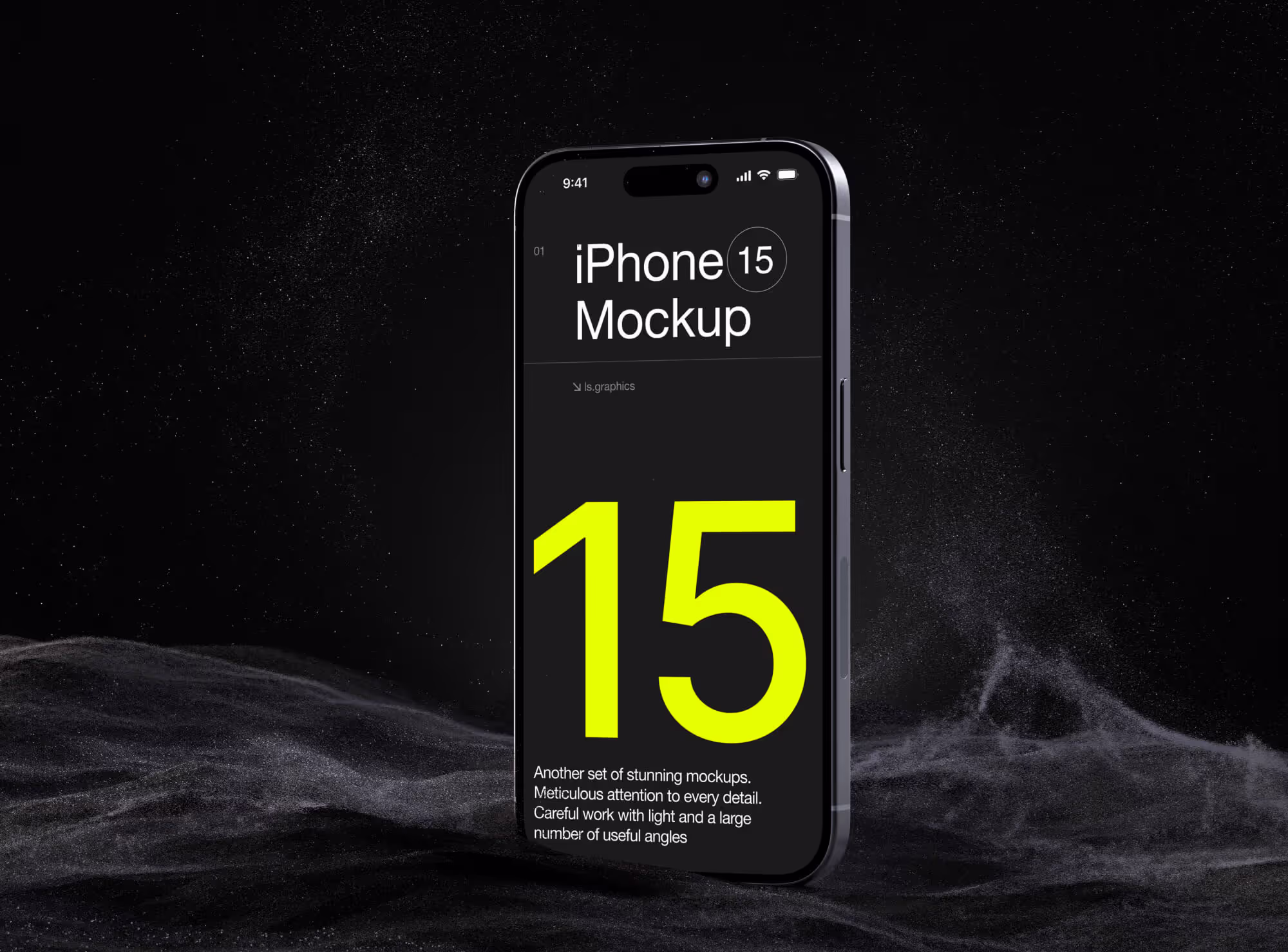Free I-Mockup: 15 iPhone Pro Mockup | Pro Designer Pack