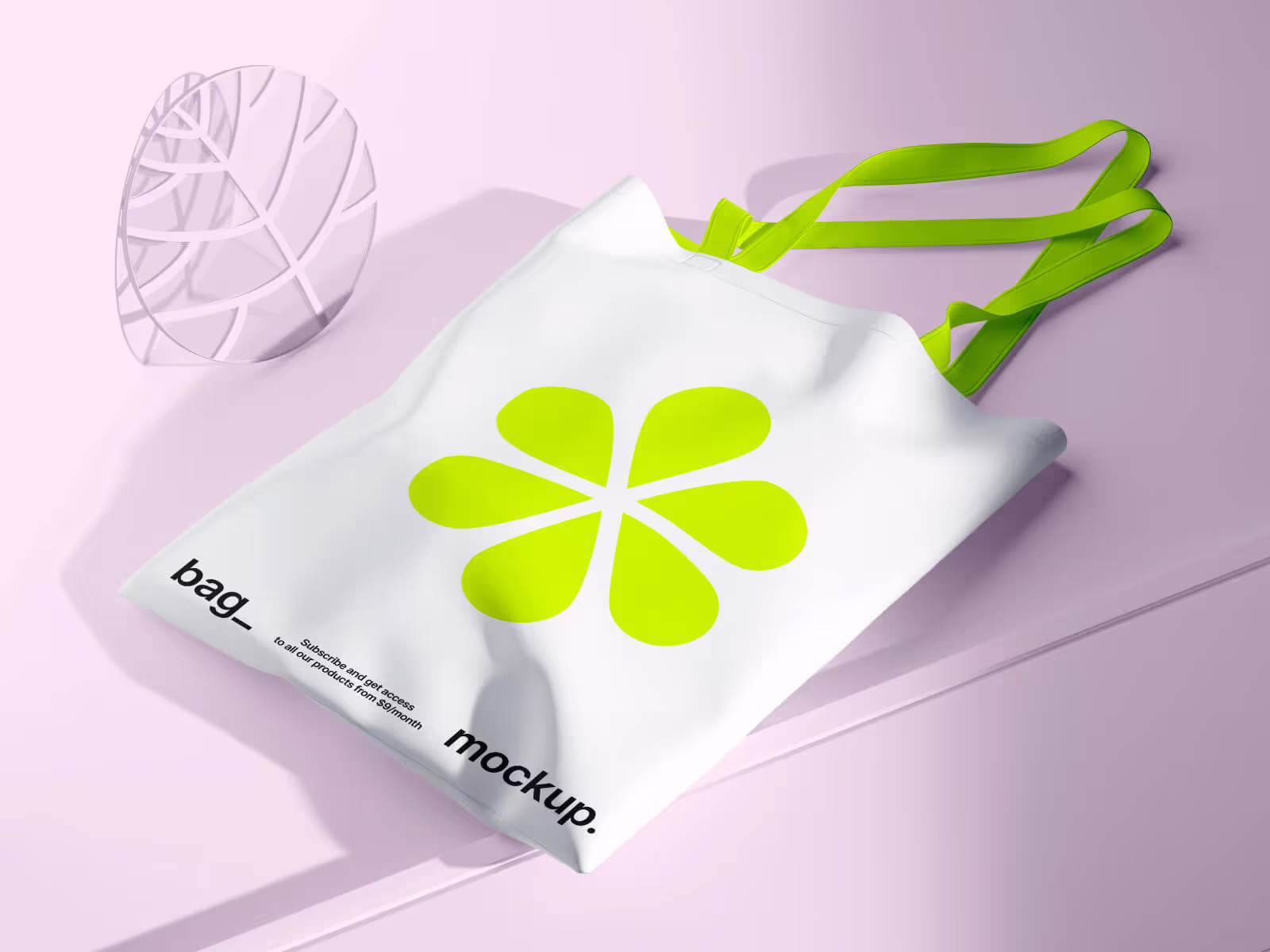 Free Photorealistic Bag Mockup