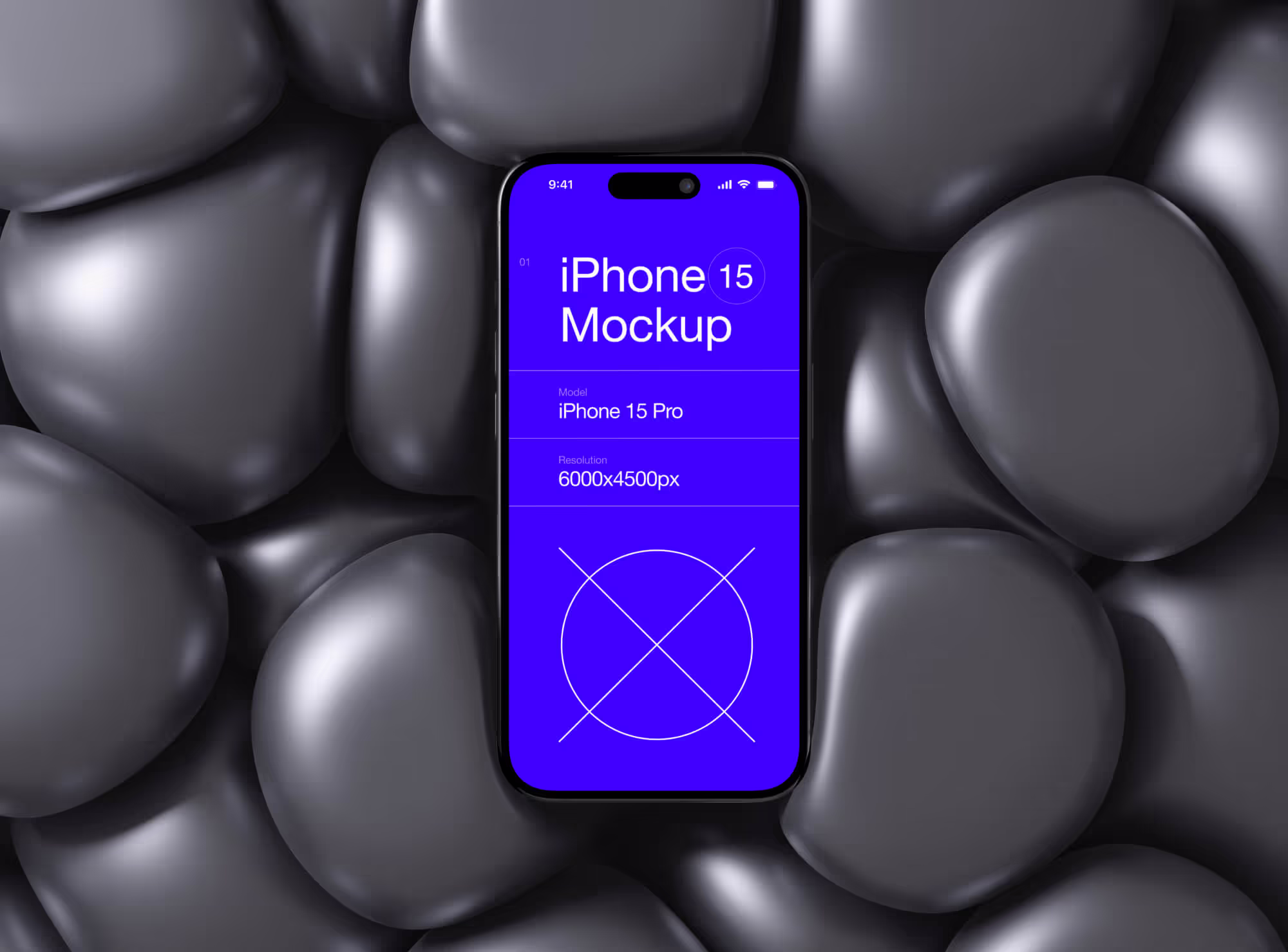 Free I-Mockup: Stylish 15 iPhone Mockup | Professional Template