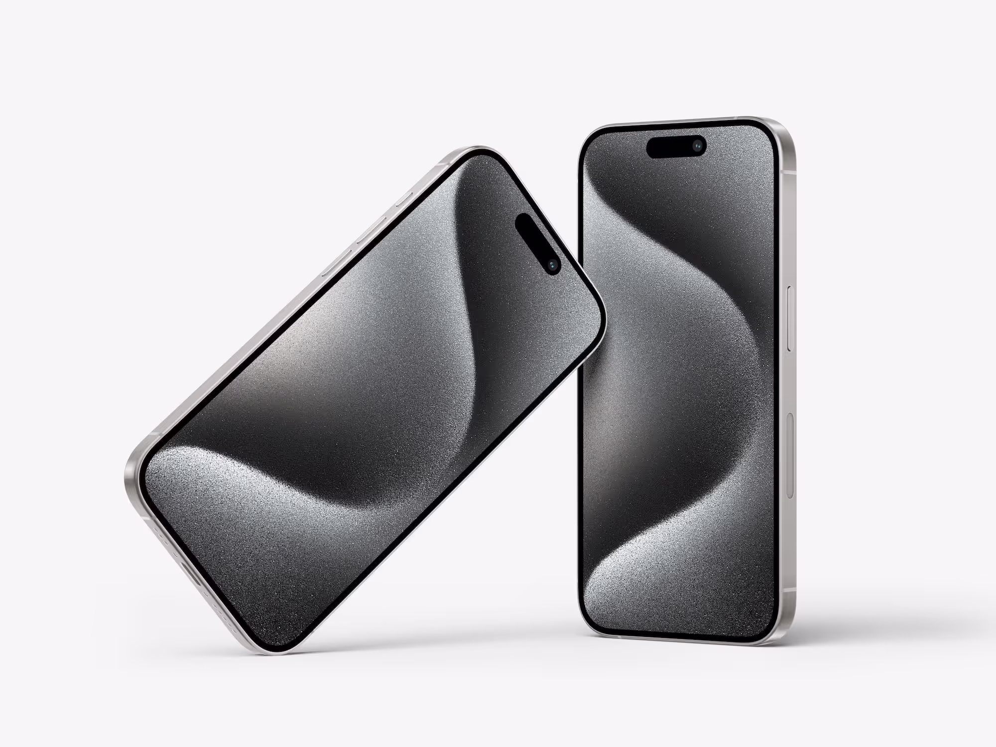 Free iPhone 15 Pro Mockup | Available on ls.graphics