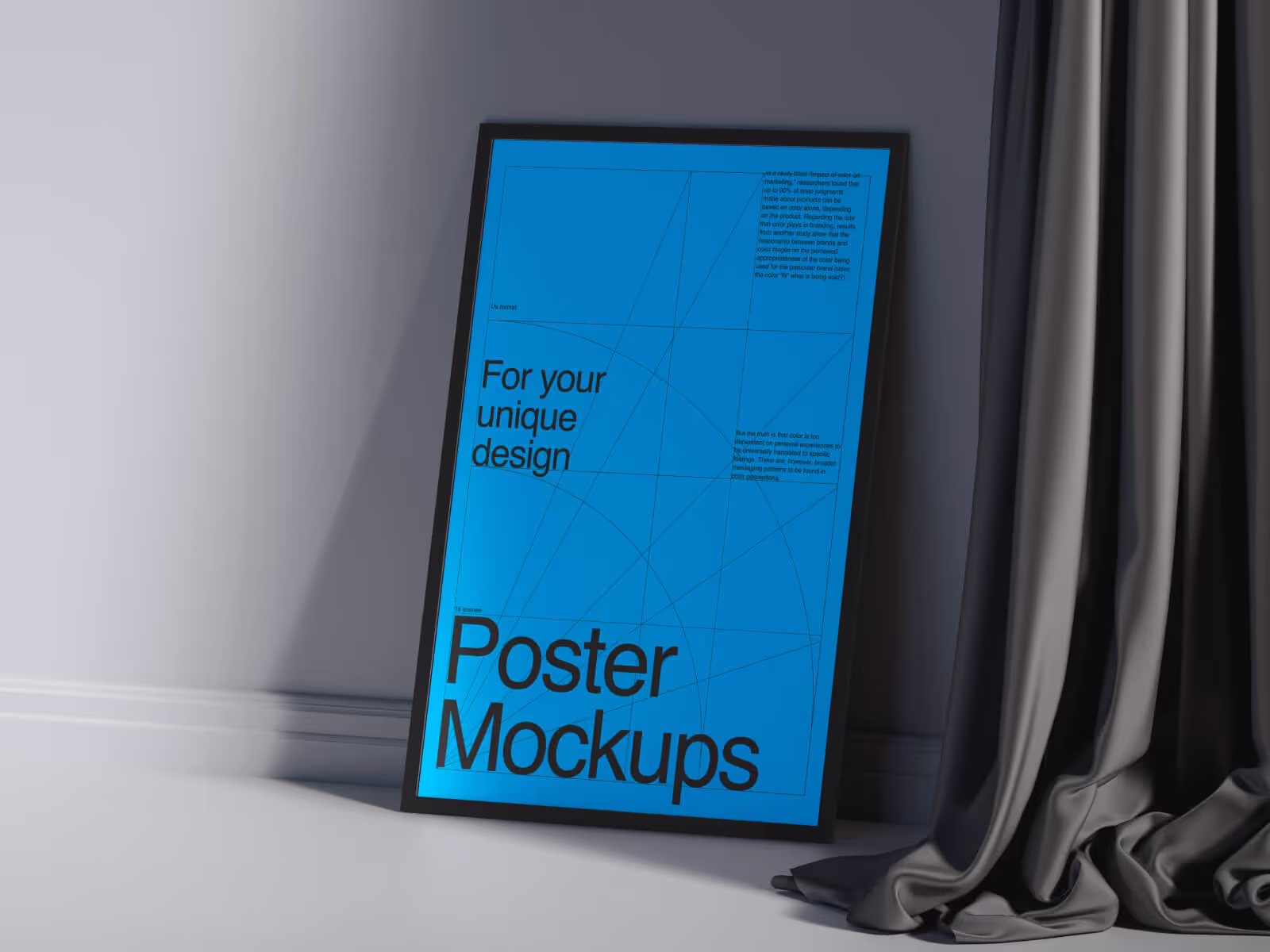 Free Stylish Frame Mockup