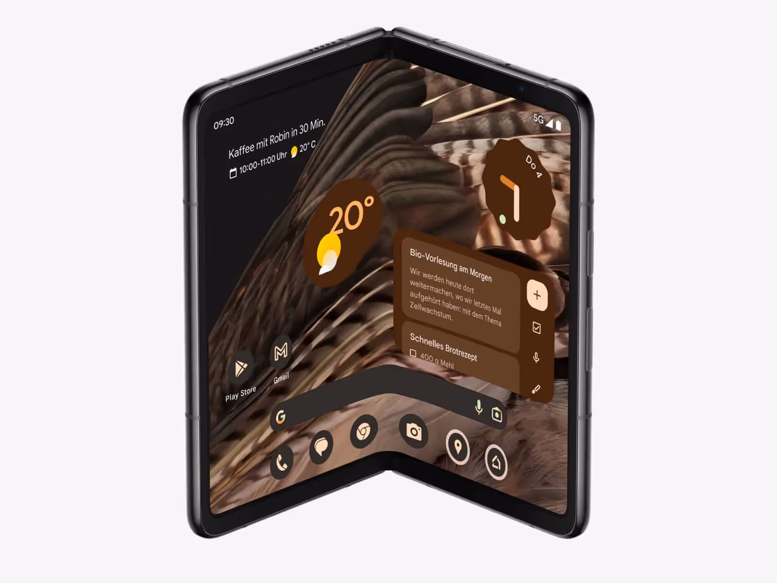 Free Google Pixel Fold Mockup