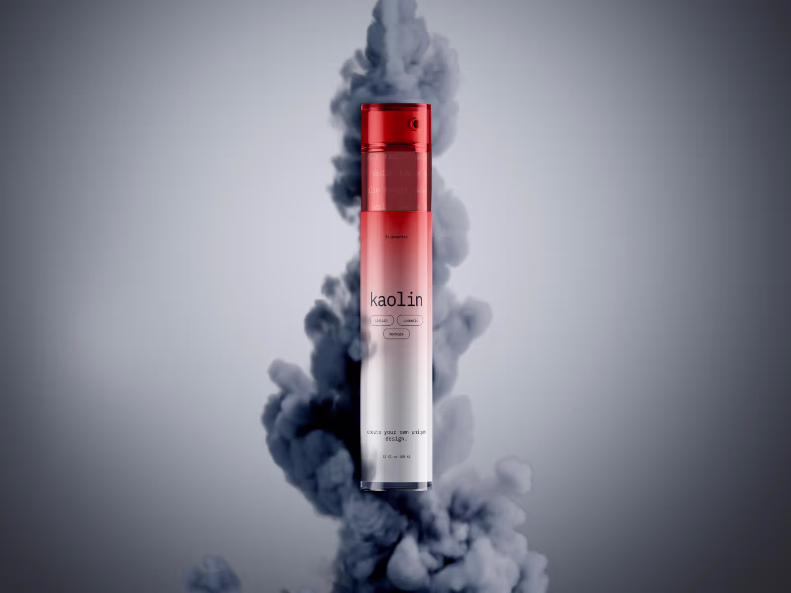 Free Stylish Cosmetic Tube Mockup