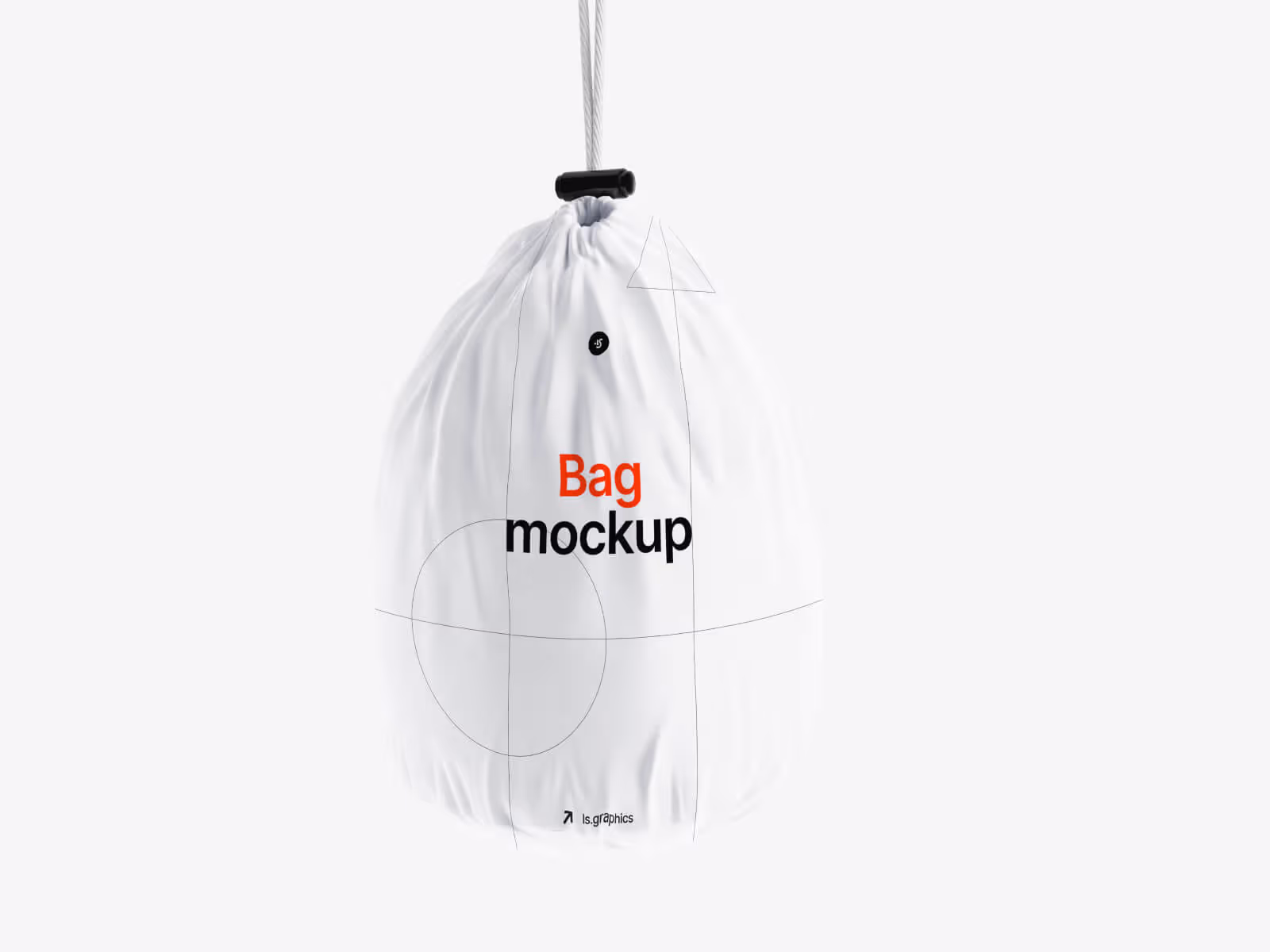 Free Fabric Bag Mockup