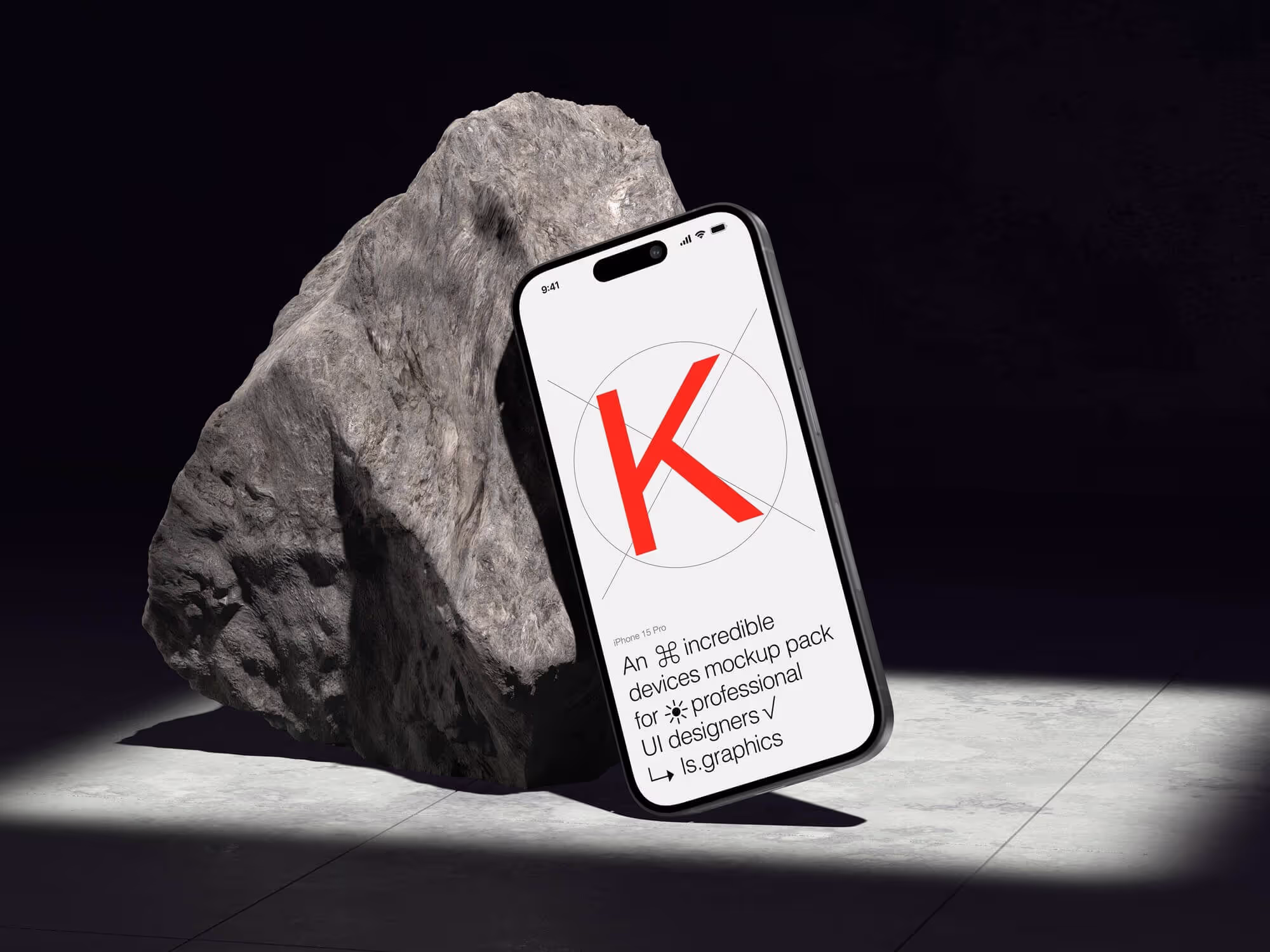 Iphone Mockups - K-Mockups iPhone 15 Pro | Download at ls.graphics
