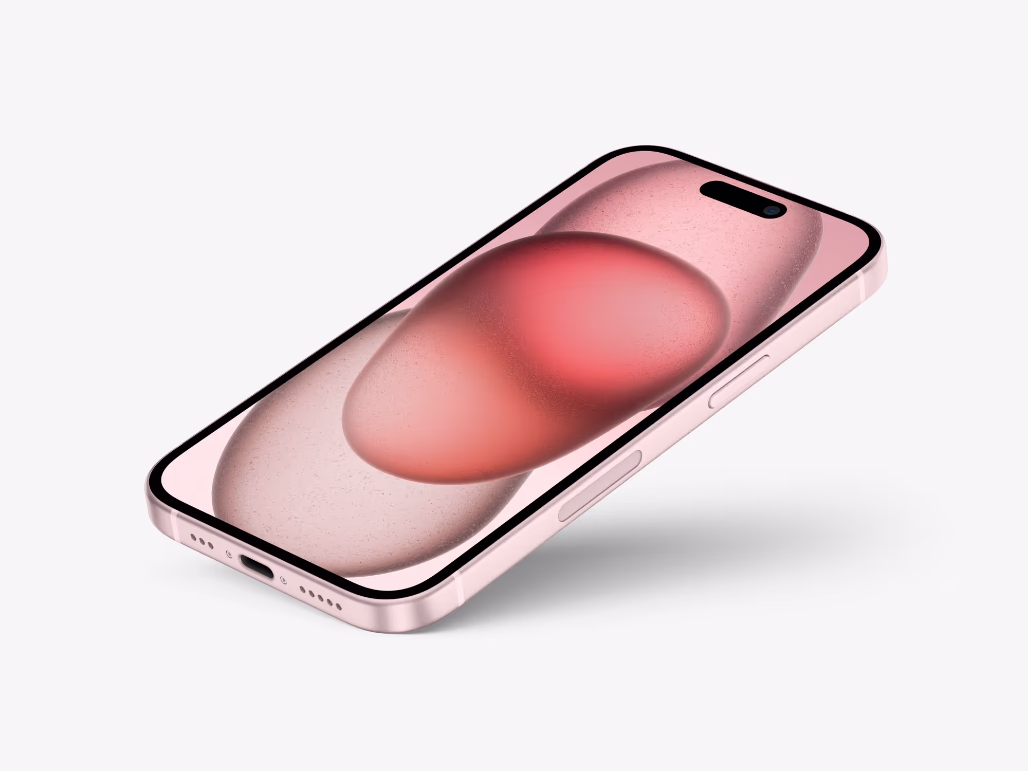 iPhone 15 Mockup, 01 | Full Resolution File