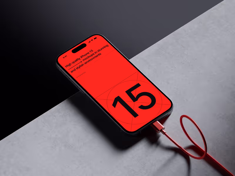 J-Mockups: iPhone 15 Pro, 06