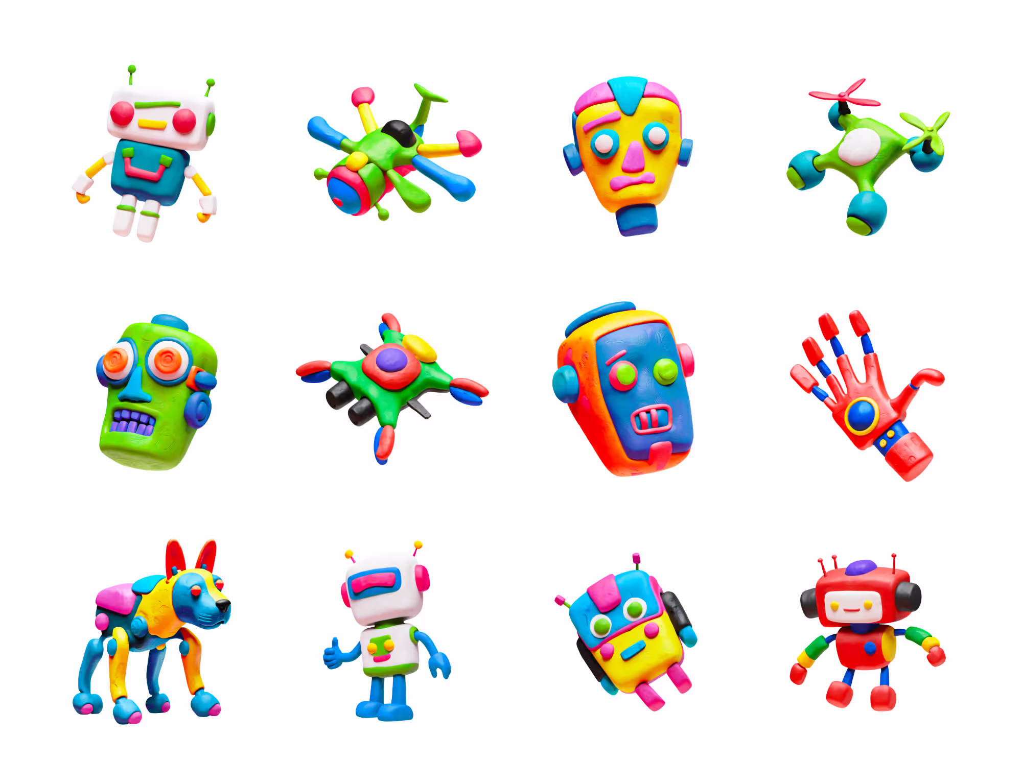 Plop, Robots | High Quality Asset
