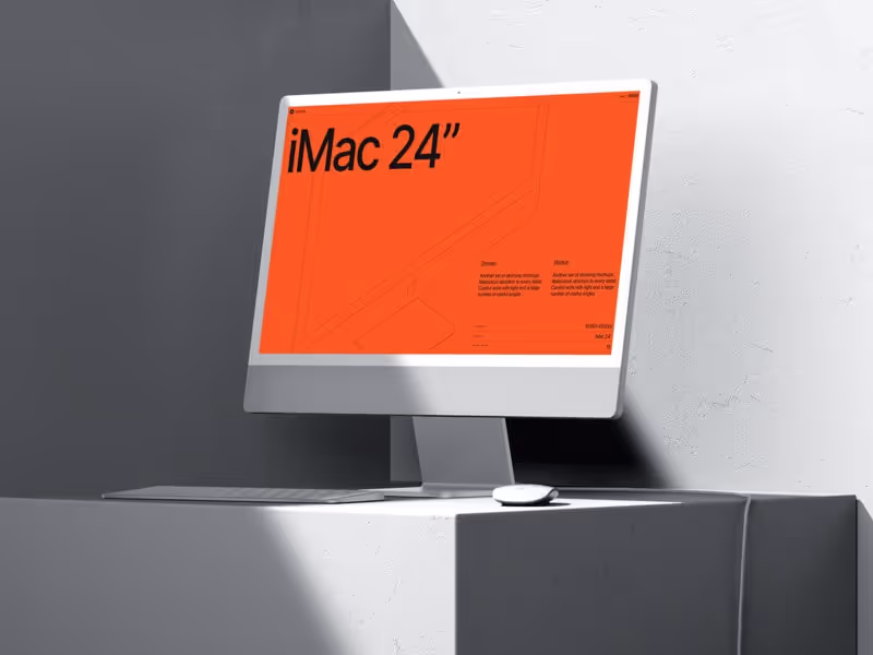 G-Mockups: iMac 24", 07