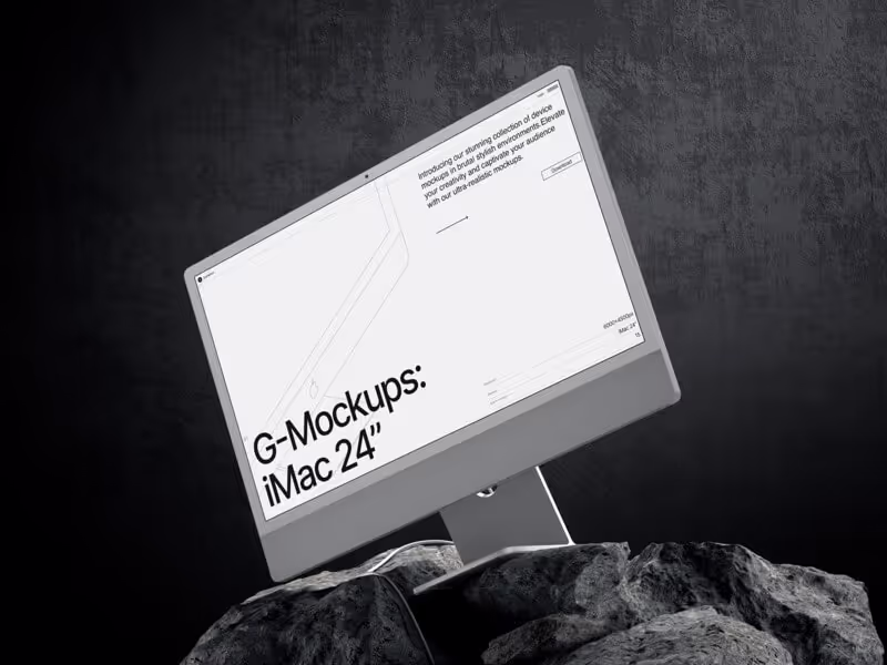 G-Mockups: iMac 24", 05