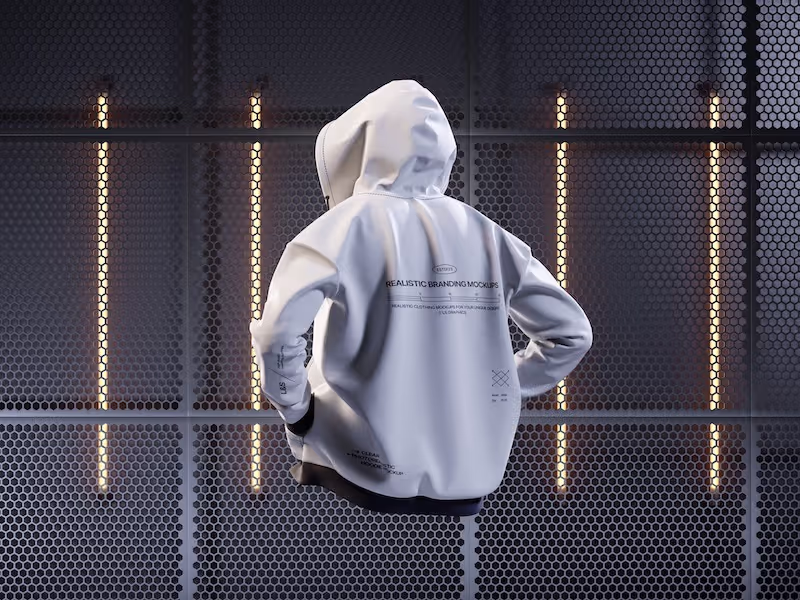 Hoodie environment mockup, 01