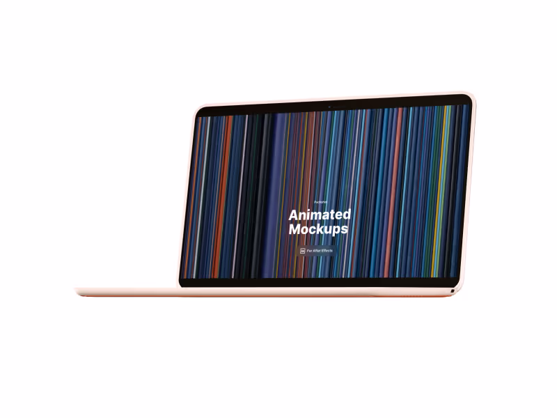 PixelBook Go Animated Mockup, 01