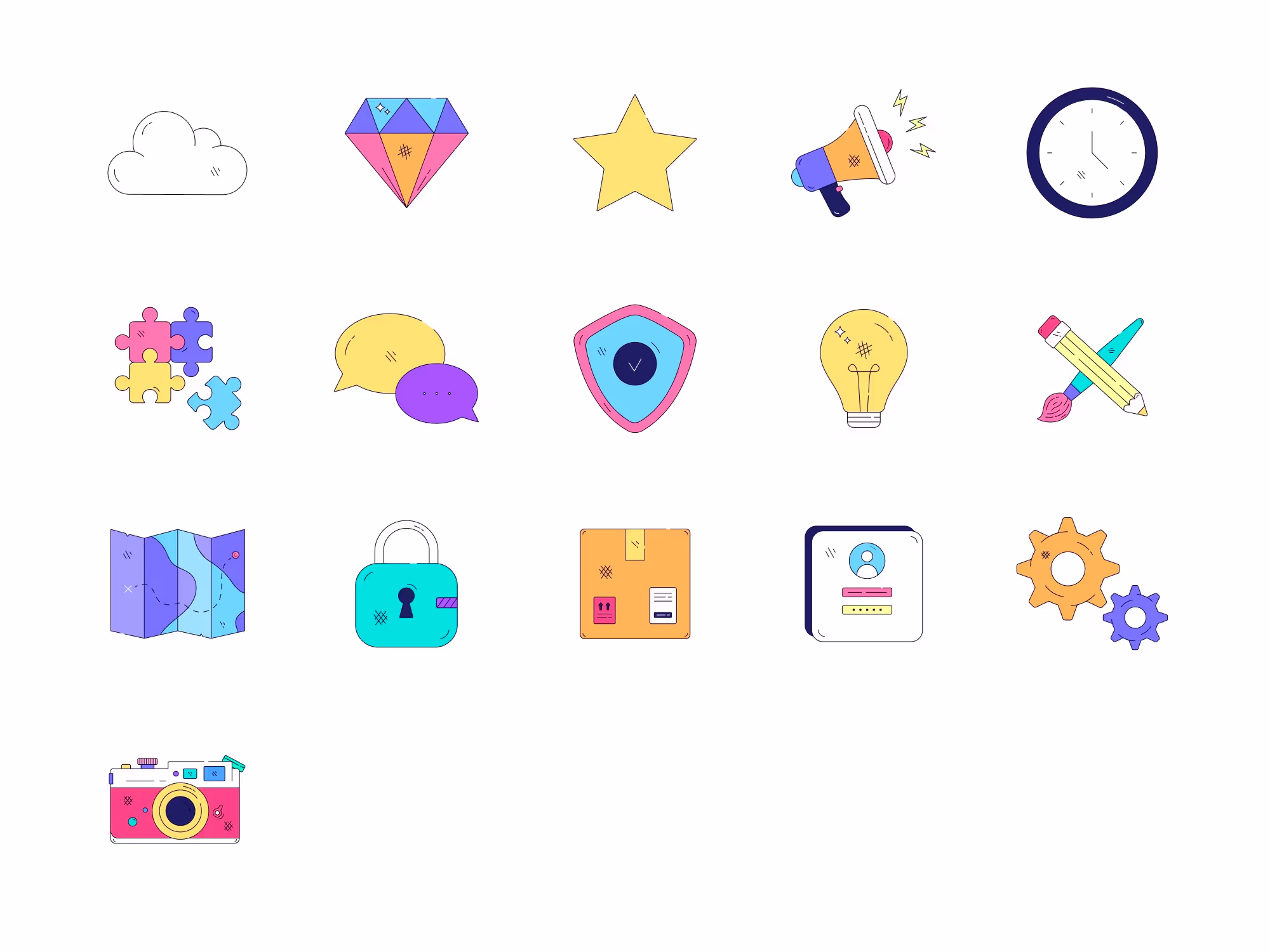 Zwosh, Icons | Commercial License Ready