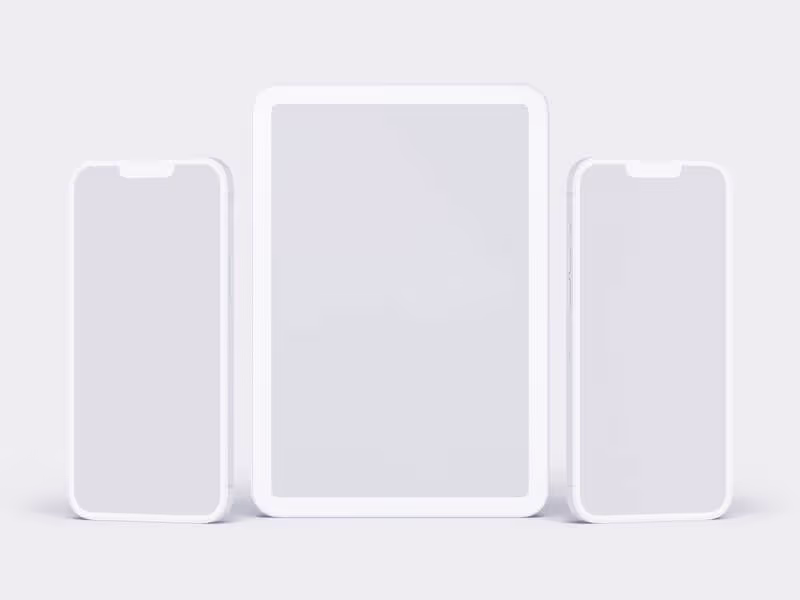 Apple Mockups Bundle, Clay, 15