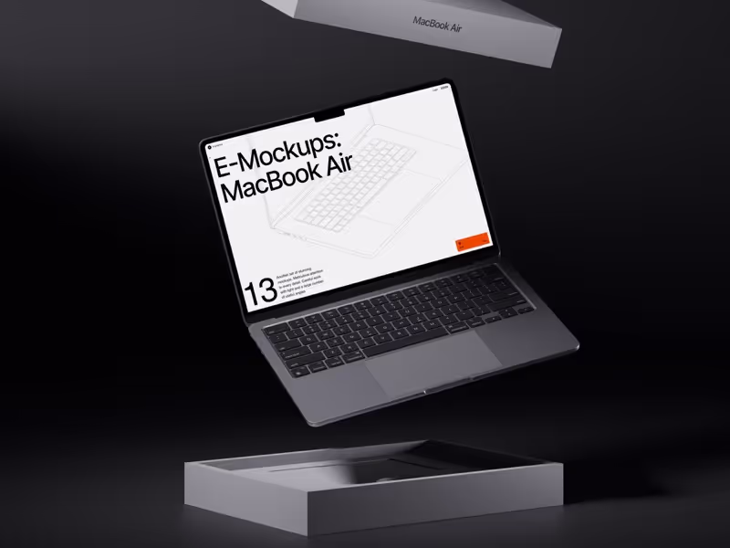 E-Mockups: MacBook Air, 15