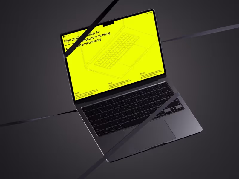 E-Mockups: MacBook Air, 11