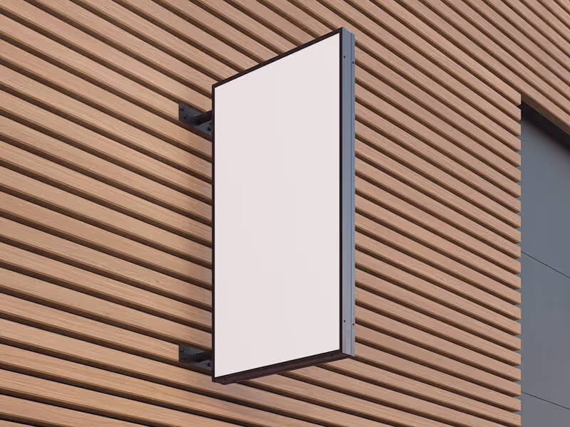 Sign Mockup, Lightbox, 10