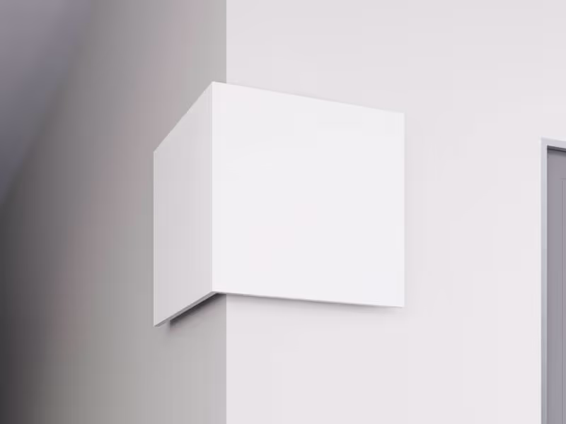Sign Mockup, Metal-Paint, 06