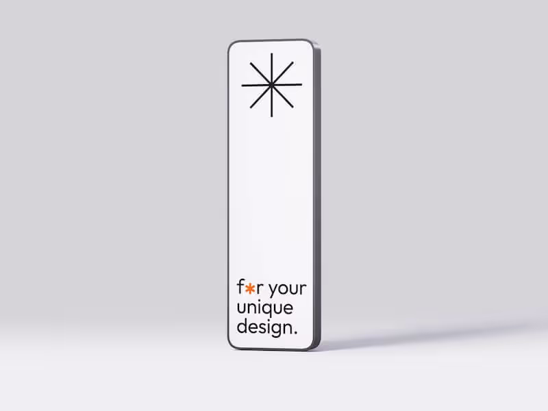 Elegant Standing Banner Mockup, Isolated, 26