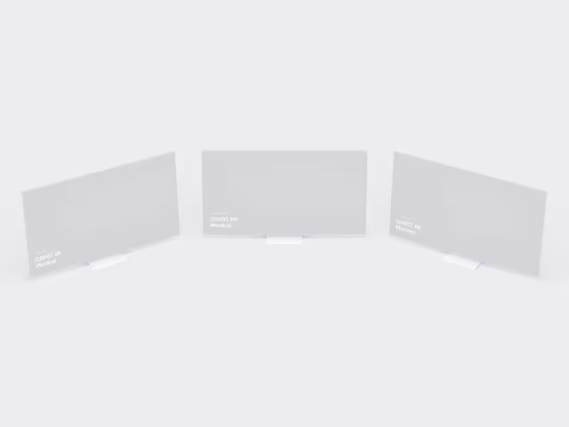 Samsung TV Clay Mockups (Q950T 8K), 06