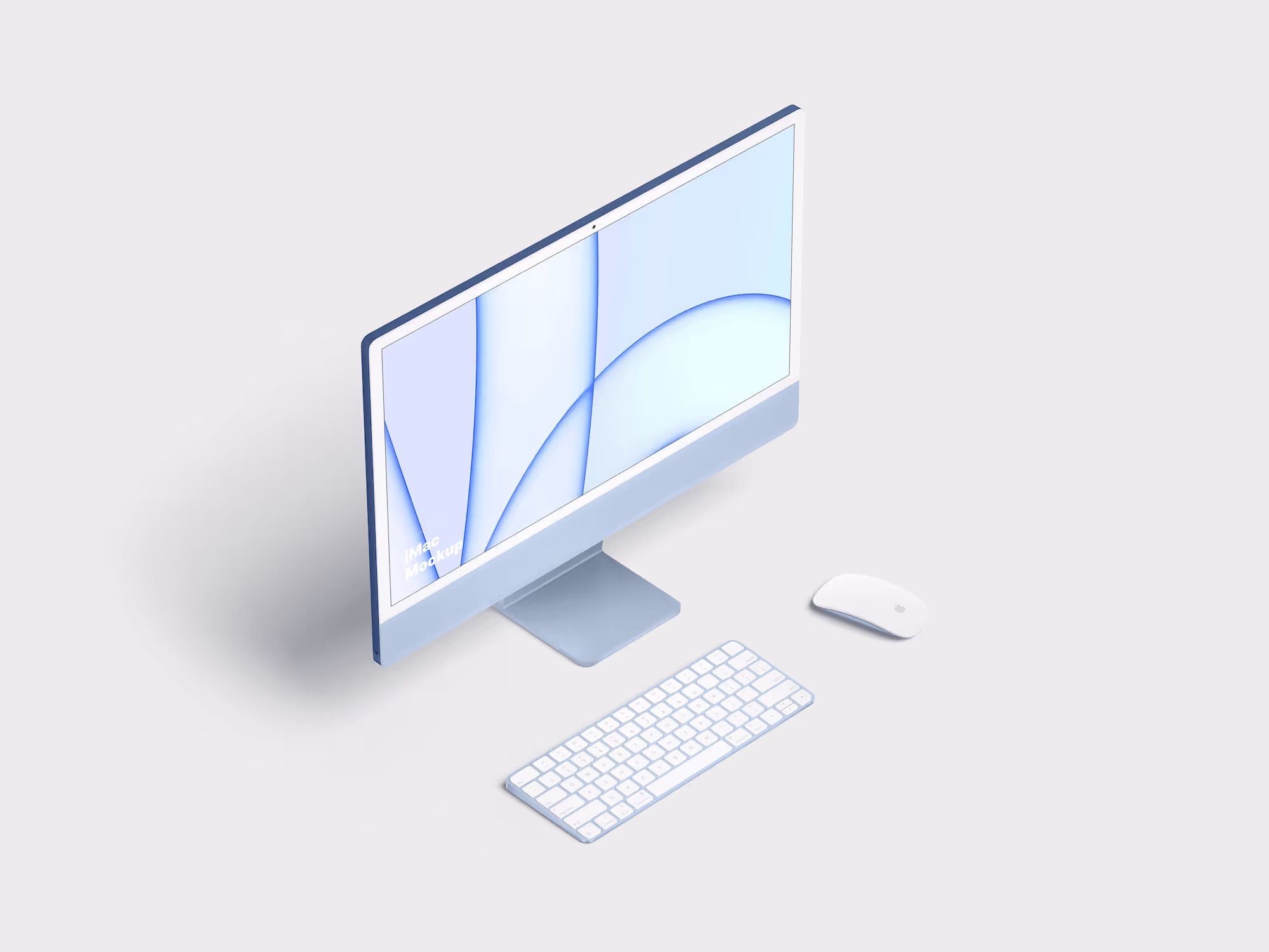 iMac 24-inch Mockups, 04 | Commercial License Ready