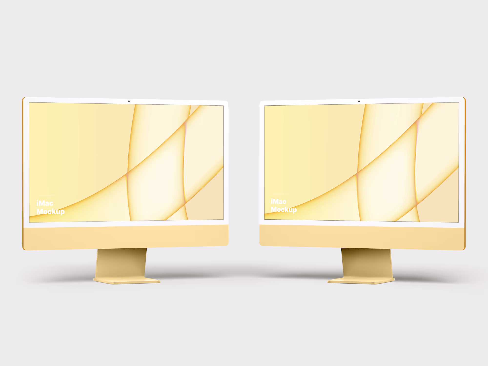 iMac 24-inch Mockups, 09 | Professional Template