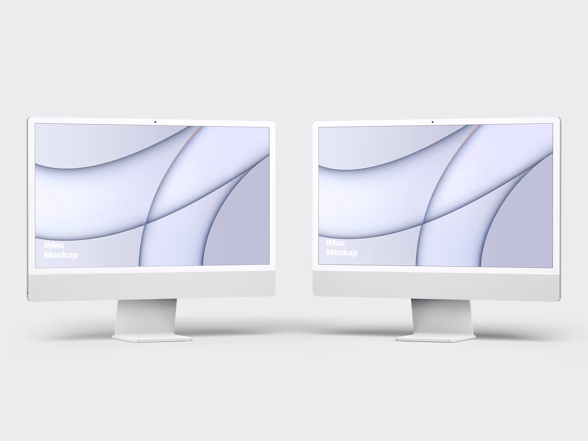 iMac 24-inch Mockups, 09 | Commercial License Ready