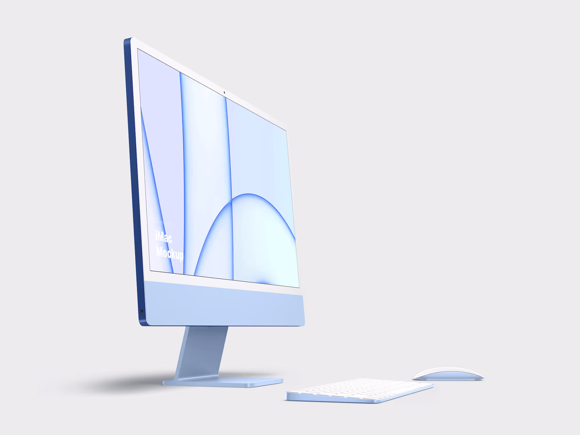 iMac 24-inch Mockups, 08 | Professional Template