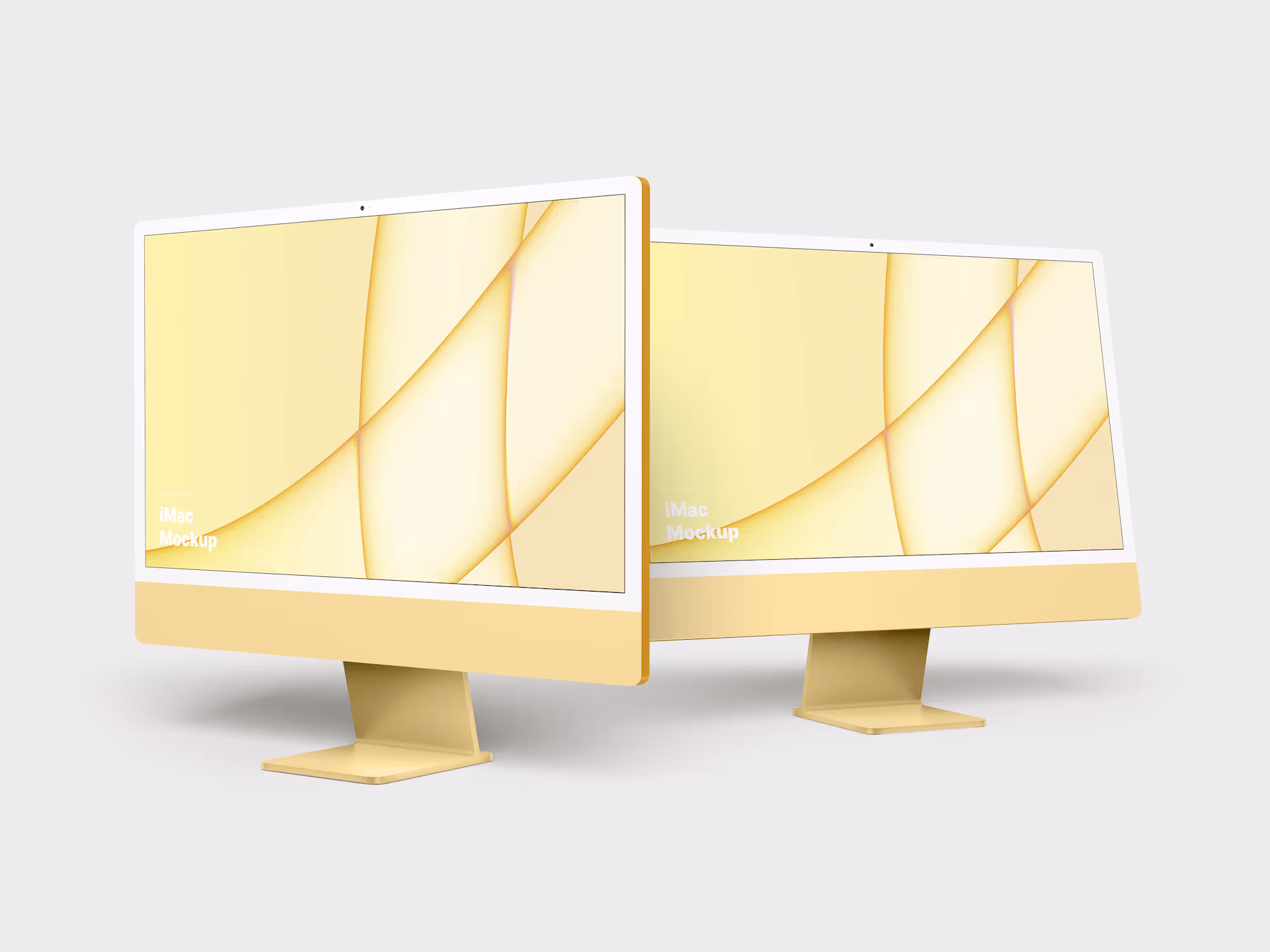 iMac 24-inch Mockups, 12 | Best Commercial Version