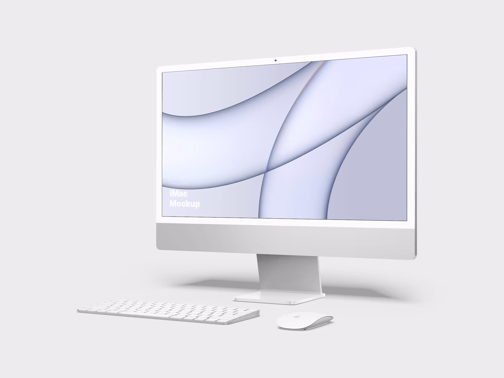 iMac 24-inch Mockups, 06 | Commercial License Ready