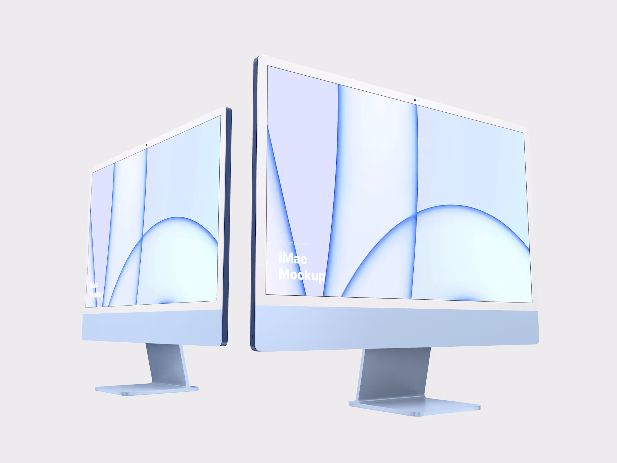 iMac 24-inch Mockups, 05 | Best Commercial Version