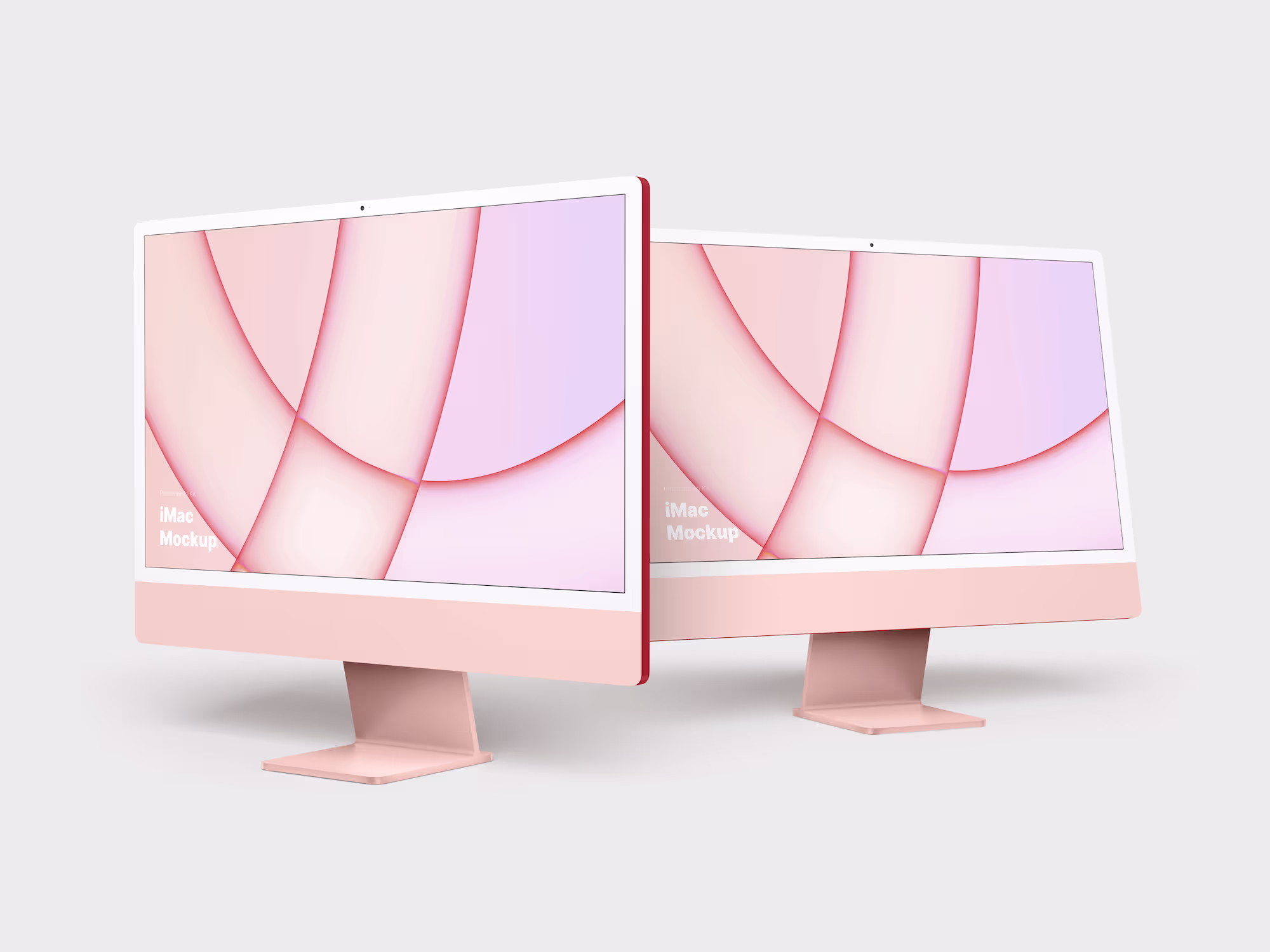 iMac 24-inch Mockups, 12 | Professional Template