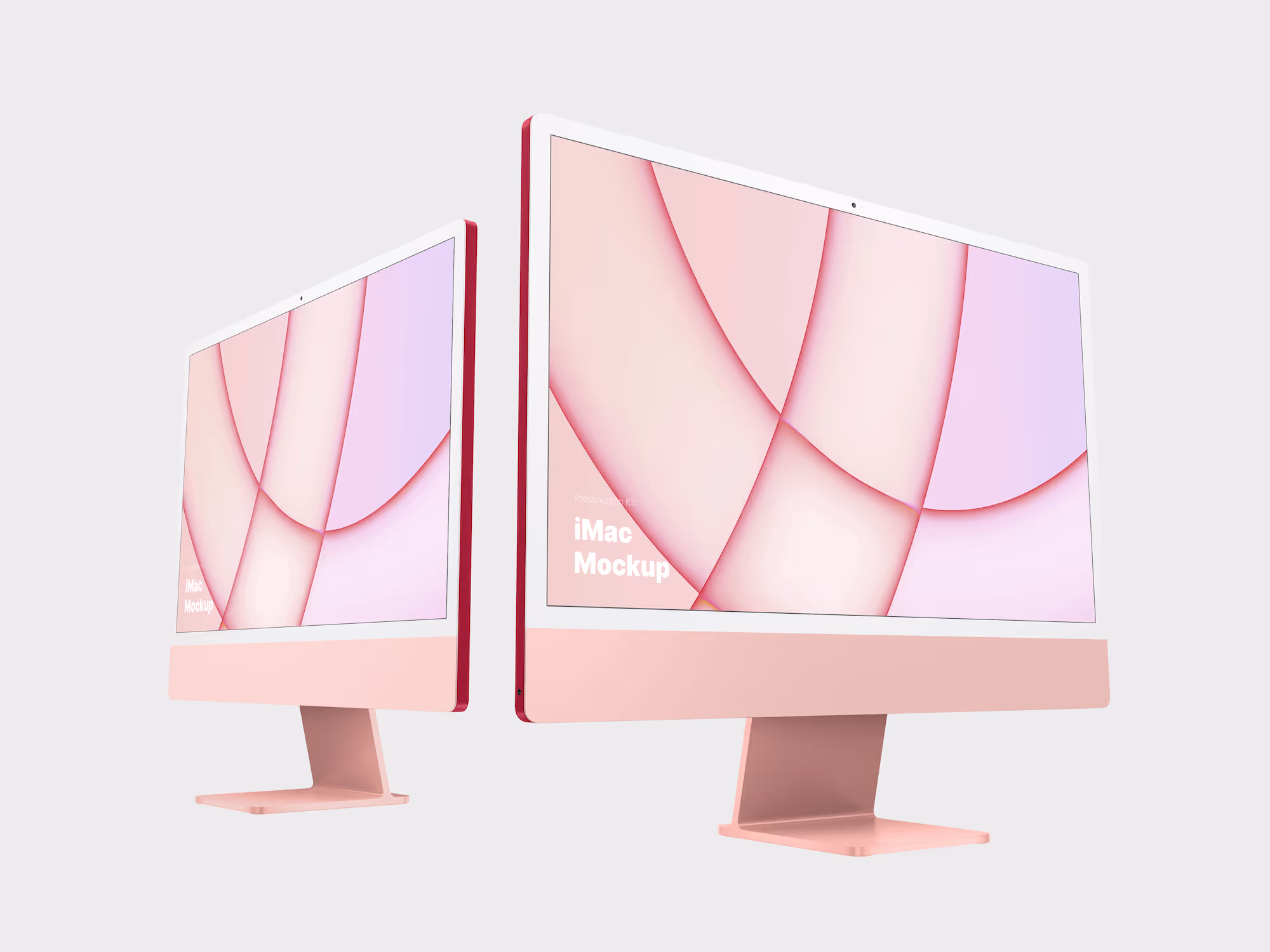 iMac 24-inch Mockups, 05 | Full Resolution File
