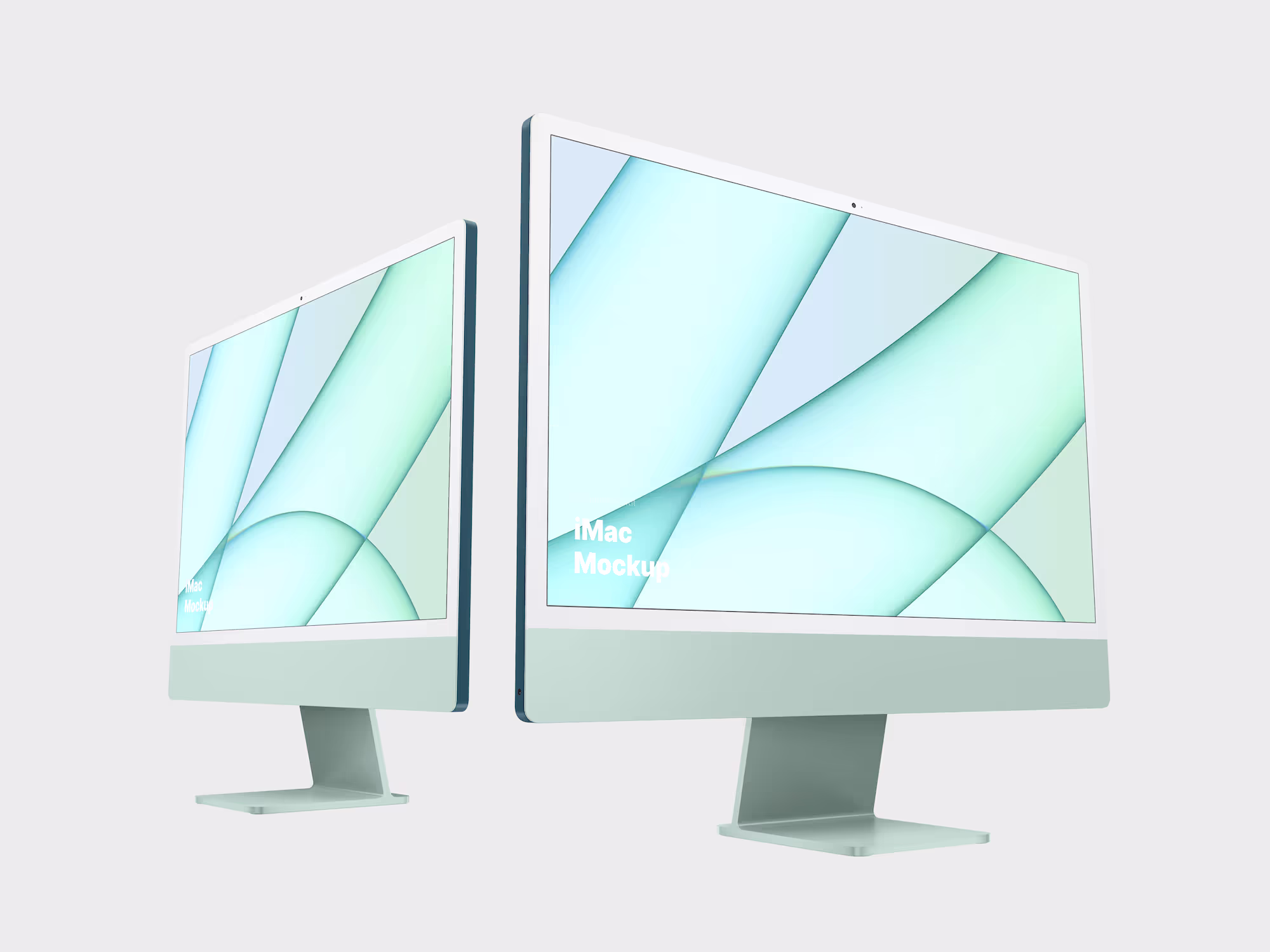 iMac 24-inch Mockups, 05 | Professional Template