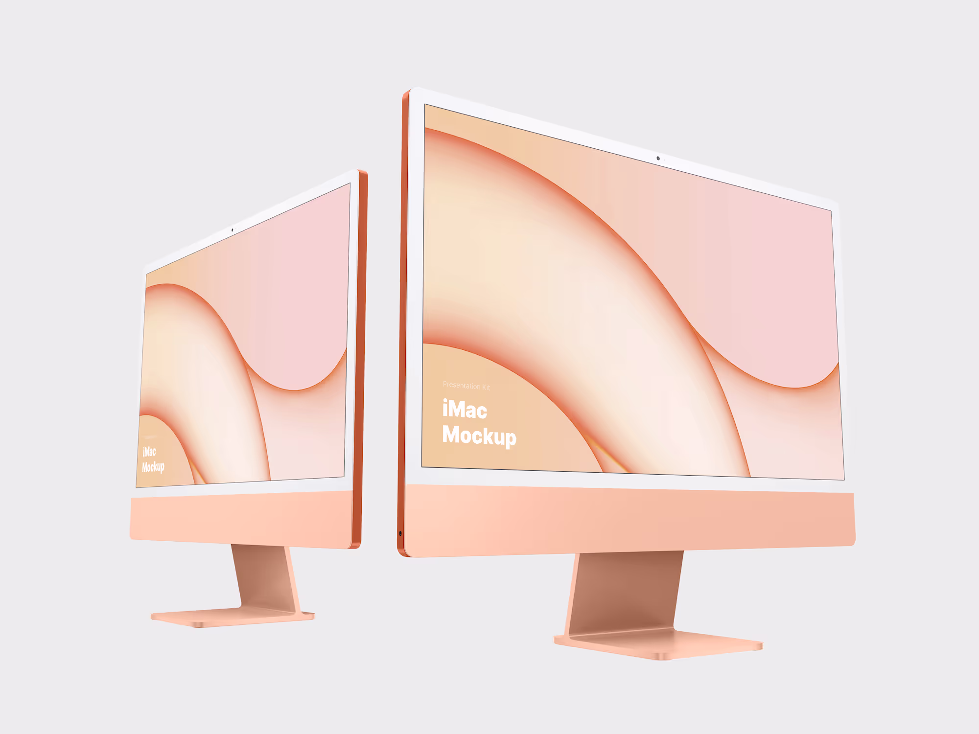 iMac 24-inch Mockups, 05 | Available on ls.graphics
