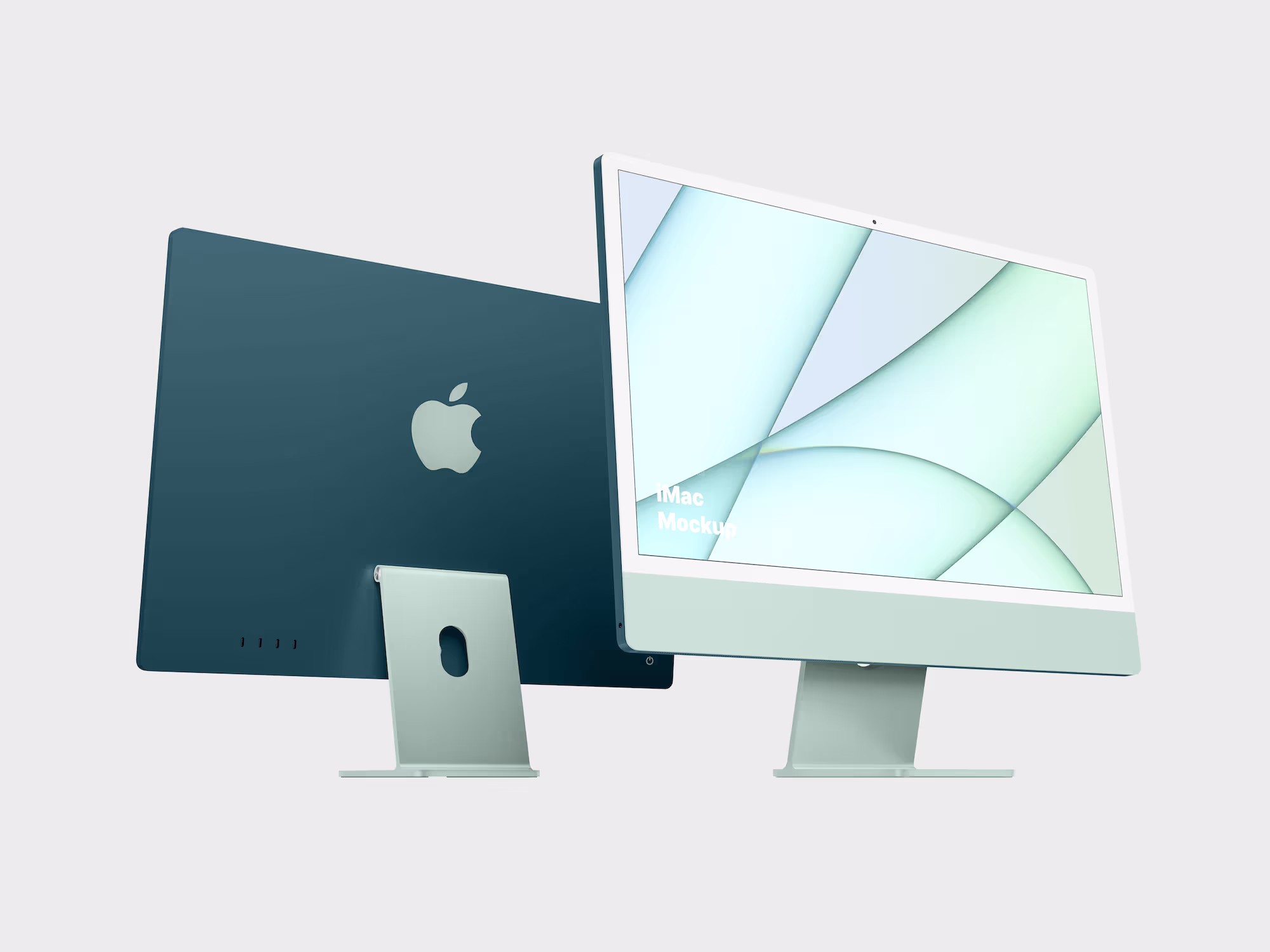 iMac 24-inch Mockups, 13 | Download at ls.graphics