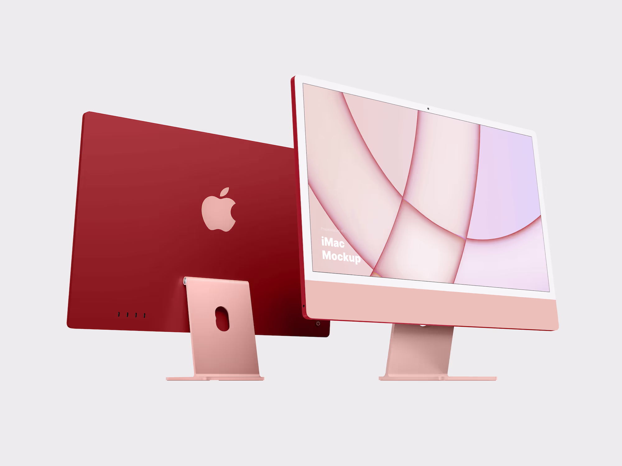 iMac 24-inch Mockups, 13 | Full Resolution File