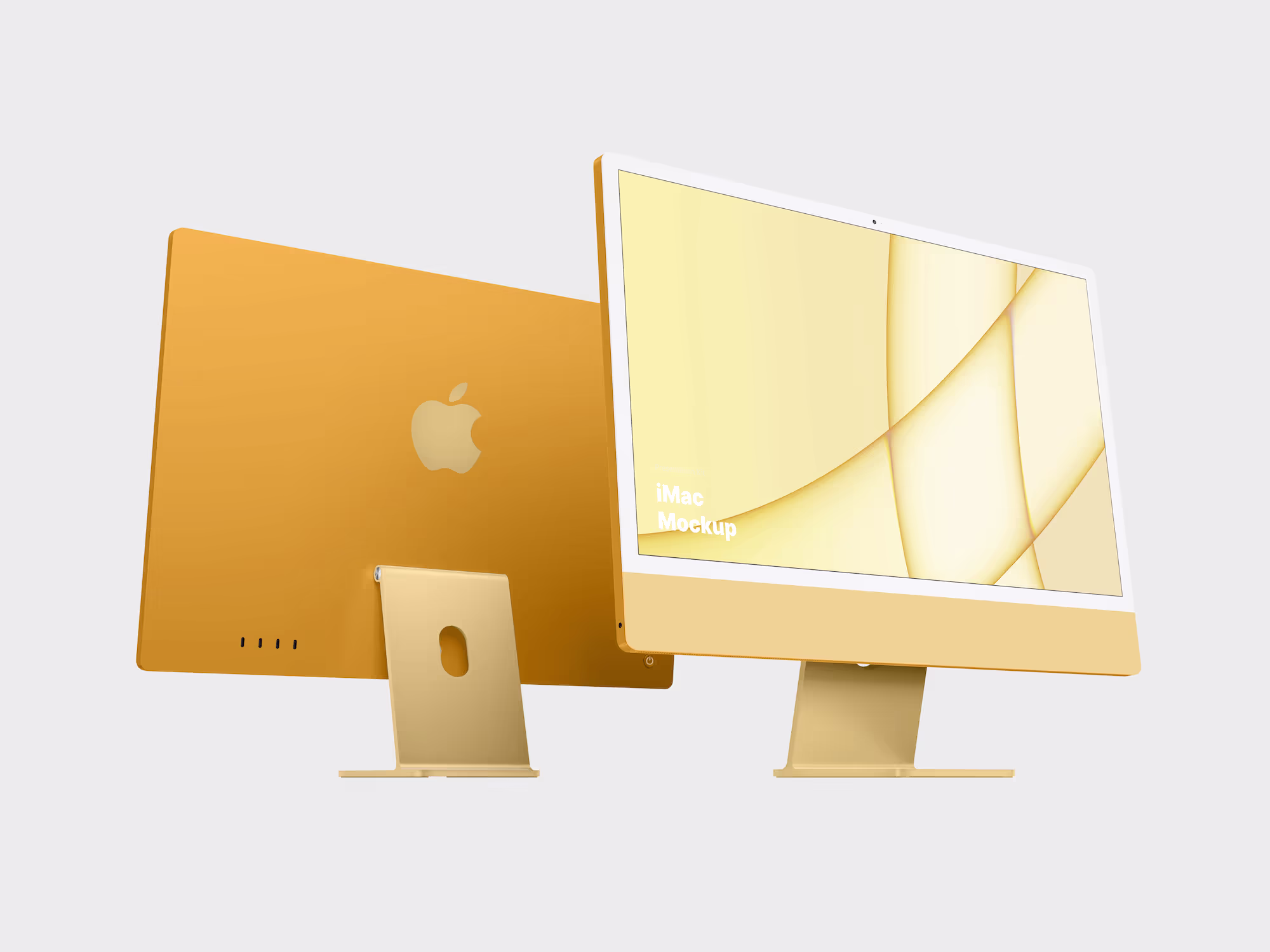 iMac 24-inch Mockups, 13 | Best Commercial Version